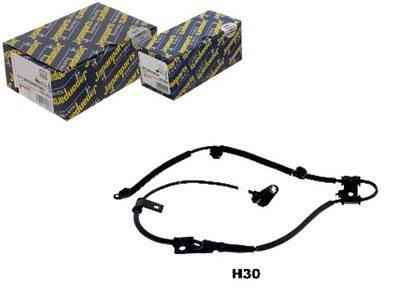 Датчик швидкості обертання колеса abs [japanparts] фото №1