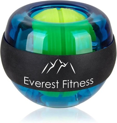Everest Fitness kula mocy, do treningu dłoni i mięśni rąk, gumowa opaska na