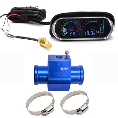 12V 24V CAR TRUCK MOTORCYCLE WATER TEMPERATURA GAUGE TEMPERATURE SENSOR RAD~77460  