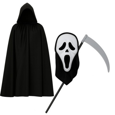 Strój DUCH ŚMIERĆ KRZYK ...HALLOWEEN JASEŁKA BAL rozm. 12-16 lat