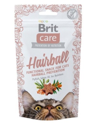 BRIT CARE CAT SNACK HAIRBALLL 50 G