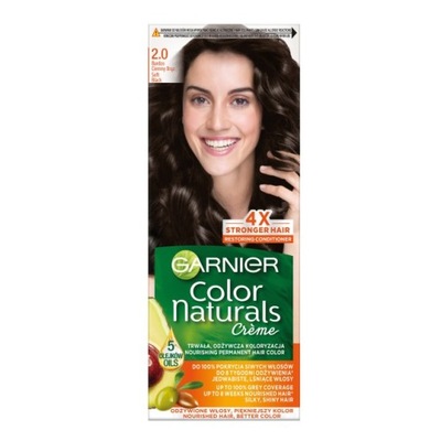 Garnier Color Naturals Creme krem koloryzujący do włosów 2.0 Bardzo C P1