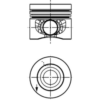 STŪMOKLIS KOLBENSCHMIDT 40353600 