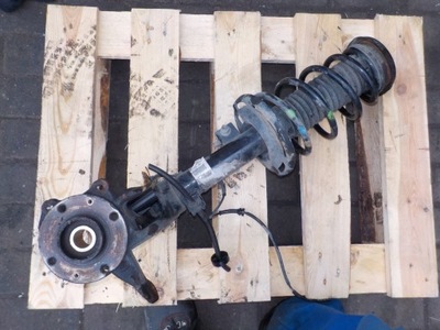 Citroen ds3 3-d 1.2b 2017r. амортизационная стойка поворотный кулак левый перед фото №1