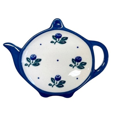 PODSTAWKA POD HERBATĘ CERAMIKA BOLESŁAWIEC BORW