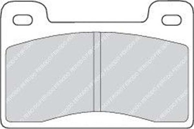 Ferodo гальмівні колодки гальмівні skoda 130 rapid wartburg 3 фото №1