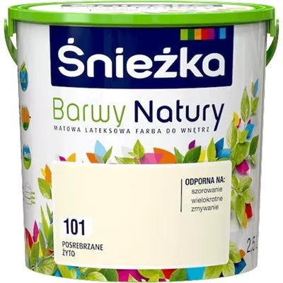 Śnieżka Barwy Natury Posrebrzane żyto 2.5L