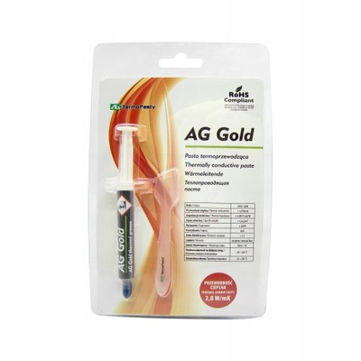 Pasta termoprzewodząca Gold 3g AG AGT-106