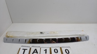 Mercedes b-klasa w246 хром молдинг бампера задняя оригинал фото №1