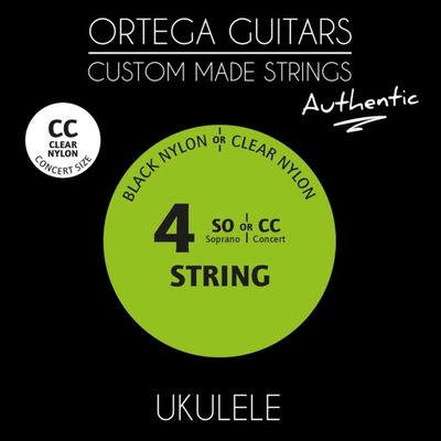 Ortega UKA-CC struny do ukulele koncertowego