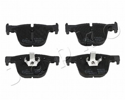 JAPKO 510121 SET PADS HAMULCOWYCH, BRAKES TARCZOWE  