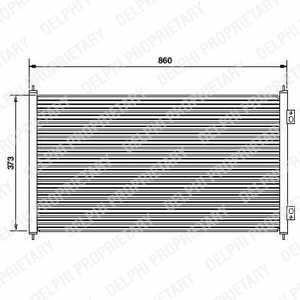 RADUADOR DE ACONDICIONADOR DELPHI TSP0225491  