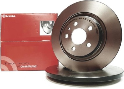 BREMBO ДИСКИ ТОРМОЗНЫЕ ТОРМОЗНЫЕ ЗАД 08.7955.11