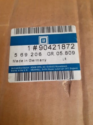 Гальмівні диски гальмівні opel vectra a задня 90421872 фото №1