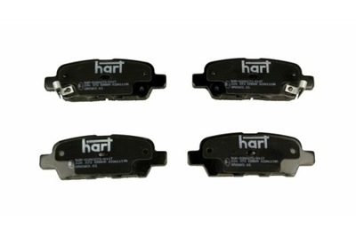 HART PADS BRAKE REAR X-TRAIL 06 01-  