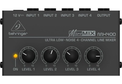 Behringer MX400 4-kanałowy mikser liniowy