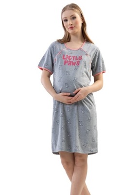 Koszula Nocna do Karmienia Vienetta XXL 44 ciążowa