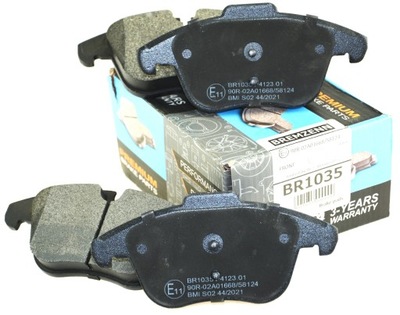 KLOCKI HAMULCOWE PRZÓD MG HS eHS 2018> FORD GALAXY 06> MONDEO 07>