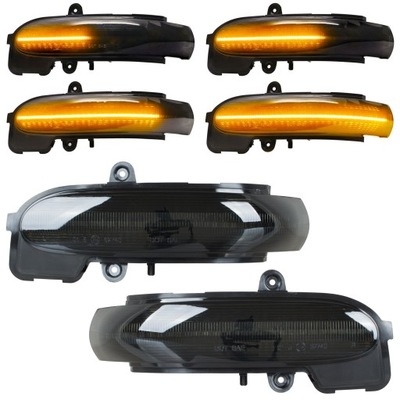 Mercedes c klas w203 поворотники динамические led фото №1