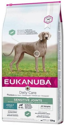 EUKANUBA Daily Care Sensitive Joints - suché krmivo pre psov - 12 kg