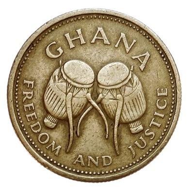 GHANA HALF 500 CEDIS 1998 BĘBNY - GRUBA