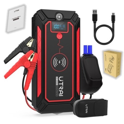 URZĄDZENIE ZAPŁONOWE ROZRUCH JUMP STARTER BOOSTER POWERBANK 7w1 2500A