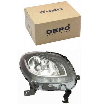 Фара правий do smart forfour fortwo 2014- фото №1