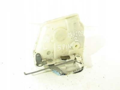 Замок дверь левый перед mazda ii 2 3d hb 5pin eu фото №1