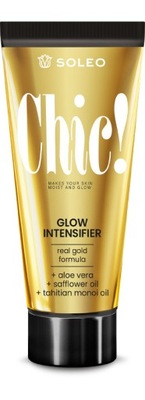 Soleo Chic Glow Intensifier krem ze złotem gratisy