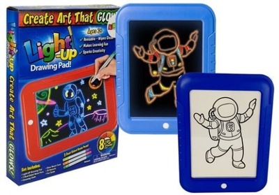 Magiczny Tablet MAGIC PAD LED Znikopis Tablica 3D