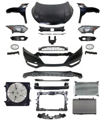 Honda hrv перед бампер капот pas лампа крыло фото №1