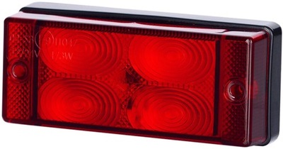 FARO PIE HAMOWANIA KATEGORII S3 DIODO LUMINOSO LED ROJO  