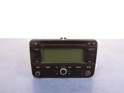 Vw touran i радіо радіопрогравач cd 1k0035191e фото №1