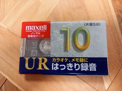 MAXELL UR-10 kaseta magnetofonowa
