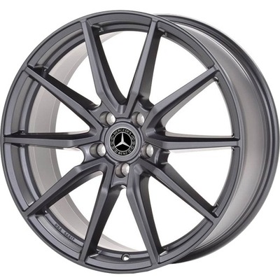 NEW ALLOY WHEELS (TITANIUM) MAKE PLATIN-MERCEDES 19