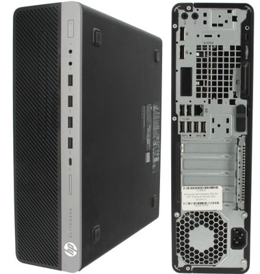 Tani komputer PC HP 800 G4 SFF i3 8GEN 8GB SSD NVMe W10