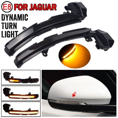 PARA JAGUAR XE XF XJ F-TYPE XK XKR I-PACE X250 X260 DIODO LUMINOSO LED ESPEJO LADO SEKW  