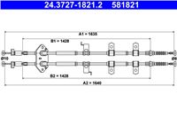 ATE CABLE HAM.MAZDA 6 02- DISCOS MAZDA 6 I 02-  