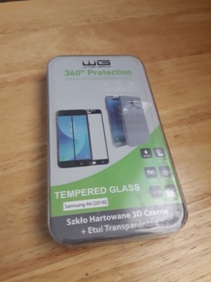 Szkło hartowane plus etui Samsung Galaxy A6 2018
