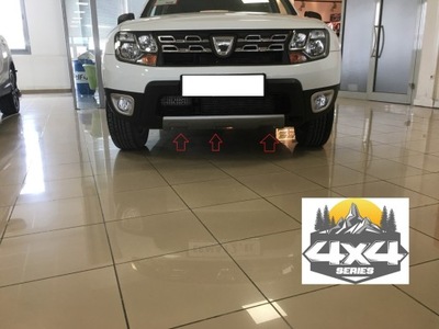 DACIA DUSTER 2010-17 DYFFUSOR ПЕРЕДНЬОГО БАМПЕРА