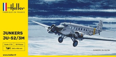 Ju-52/3m Heller 80380 skala 1/72