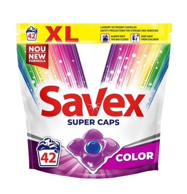 SAVEX Color Kapsułki do prania koloru, 42 szt