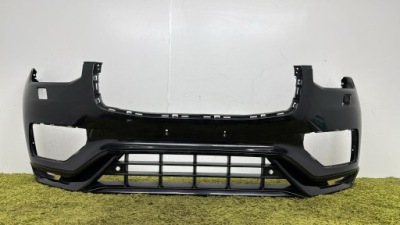 Бампер перед volvo xc90 2 ii r-design 19- решітка гарний oryg фото №1