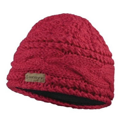 SCOTT CZAPKA DE INVIERNO DAMSKA BEANIE MTN 60 ROJO  