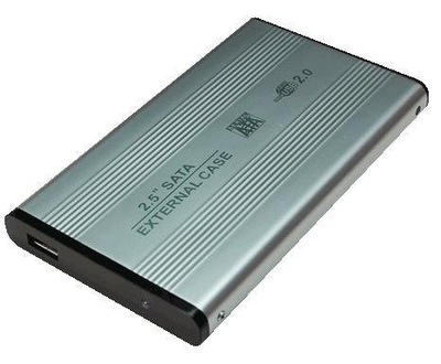 Logilink Obudowa 2,5 cala S-ATA HDD USB 2.0 Alu 2,