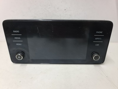 Радио skoda scala дисплей lcd 654035871b фото №1