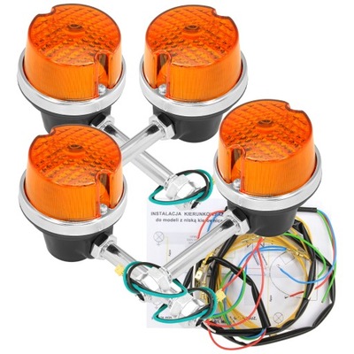 KIERUNKOWSKAZY TYŁ PRZÓD INSTALACJA WSK LELEK GIL