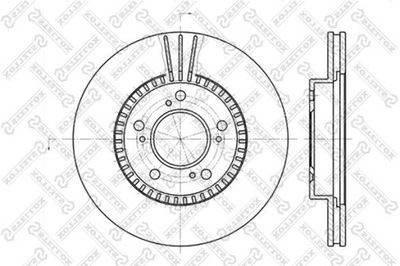 ДИСК ТОРМОЗНОЙ HONDA PRELUDE V 2.2 16V 96-01