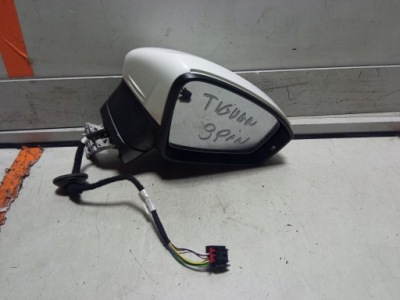 Vw tiguan ii дзеркало праве 9 pin фото №1