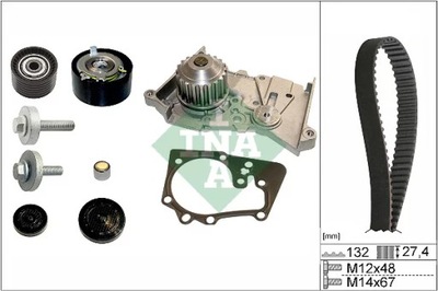 L 530063930 КОМПЛЕКТ ГРМ + НАСОС RENAULT CLIO III